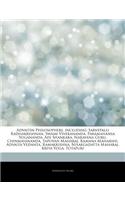 Articles on Advaitin Philosophers, Including: Sarvepalli Radhakrishnan, Swami Vivekananda, Paramahansa Yogananda, Adi Shankara, Narayana Guru, Chinmay