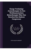 Einige Vorläufige Anmerkungen Zu Den Weißmannischen Bemerkungen Über Das Resultat Des Embser Congresses