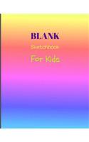 Blank Sketchbook for kids