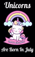 Unicorns Are Born In July: Happy Unicorn Birthday