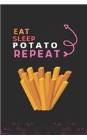 Eat Sleep Potato Repeat