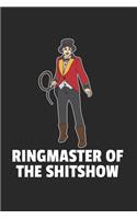 Ringmaster Zirkus Notizbuch: Ringmaster Zirkus Notizbuch für Zirkusdirektor / Notizheft / Notizblock A5 (6x9in) Dotted Notebook / Punkteraster / 120 gepunktete Seiten