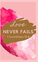 Love Never Fails 1 Corinthians 13