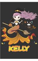 Kelly: Kelly Halloween Beautiful Mermaid Witch, Create An Emotional Moment For Kelly?, Show Kelly You Care With This Personal Custom Gift With Kelly's Very