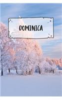 Dominica: Ruled Travel Diary Notebook or Journey Journal - Lined Trip Pocketbook for Men and Women with Lines