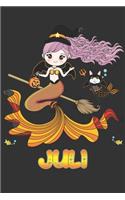 Juli: Juli Halloween Beautiful Mermaid Witch Want To Create An Emotional Moment For Juli?, Show Juli You Care With This Personal Custom Gift With Juli's V