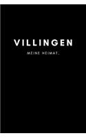 Villingen: Notizbuch 120 Seiten DIN A5 (6x9 Zoll) Punktraster, Punktiert, Dotted Notizen, Termine, Ideen, Skizzen, Planer, Tagebuch, Organisation Deine Stadt, 