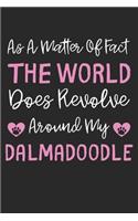 As A Matter Of Fact The World Does Revolve Around My Dalmadoodle