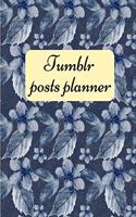 Tumblr posts planner.