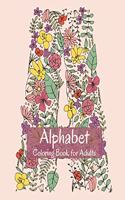 Alphabet Coloring Book for Adults