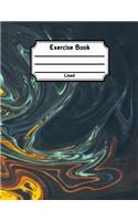 Exercise Book Lined: Back To School Notebook V31