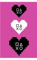 Video Game Heart: Beautiful Journal with a Gamer Heart Theme.