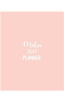 Malia 2019 Planner