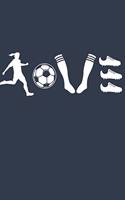 Soccer Player Notebook