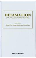 Defamation: Law, Procedure and Practice