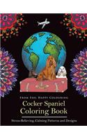 Cocker Spaniel Coloring Book