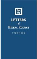 Letters of Helena Roerich I