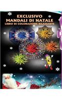 Esclusivo Mandali Di Natale Libro Di Colorazione Rilassante