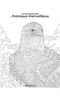 Livre de coloriage pour adultes Animaux merveilleux 1