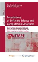 Foundations of Software Science and Computation Structures