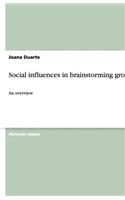 Social influences in brainstorming groups
