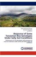 Responce of Some Tanzanian Rice Genotypes Under Salty Soil Conditions