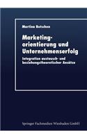 Marketingorientierung Und Unternehmenserfolg