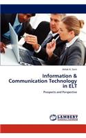 Information & Communication Technology in ELT