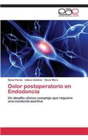 Dolor postoperatorio en endodoncia