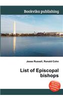 List of Episcopal Bishops