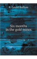 Six months in the gold mines