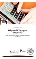 Wigner-D'Espagnat Inequality: (English)