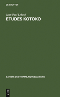 Etudes kotoko