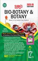 SURA`S 12th Standard Bio-Botany and Botany Short and Long Version Exam Guide in English Medium 2025-26 Latest Updated Edition