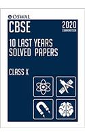 10 Last Years Solved Papers: CBSE Class 10 For 2020 Examaination