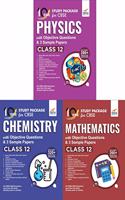 Combo 10 in One Study Package for Cbse Physics, Chemistry & Mathematics Class 12 with Objective Questions & 9 Sample Papers