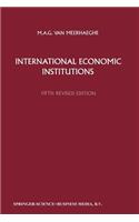 International Economic Institutions