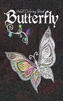 Butterfly Adult Coloring Book