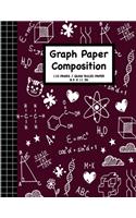 Graph Paper Composition Notebook