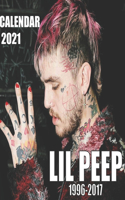 Calendar 2021 Lil Peep 1996-2017