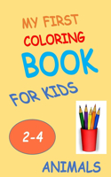 My First Coloring Book For Kids