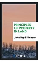 Principles of Property in Land