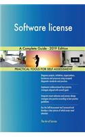 Software license A Complete Guide - 2019 Edition