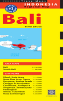 Bali Travel Map Tenth Edition