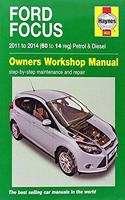 Ford Focus Petrol & Diesel (11 - 14) Haynes Repair Manual