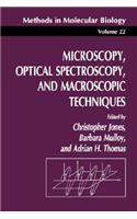 Microscopy, Optical Spectroscopy, and Macroscopic Techniques