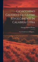 Gioacchino Gaudio E Gli Ultimi Rivolgimenti In Calabria Citra