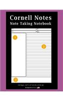 Cornell Notes Note Taking Notebook