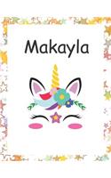 Makayla: (Smiling Unicorn)