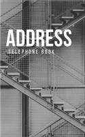 Address Telephone Book: Classic Address Book Alphabetical Organizer Address Logbook Phone Numbers Email Birthday Information Journal Notebook (Volume 9)(9 Address Telephone Book)